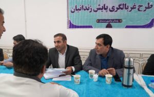 دیدار مدیر نمایندگی ستاد دیه کردستان به همراه رئیس محاکم عمومی وانقلاب سنندج از بندهای محکومین مالی جرایم غیر عمد